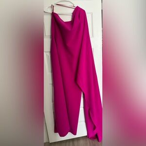 Teri Jon beautiful bright fuchsia/pink gown